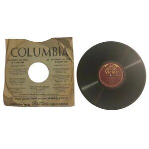 Vintage Columbia Vinyl Record